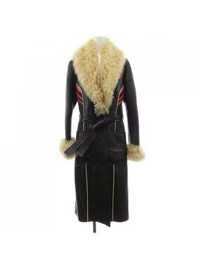 Louis Vuitton Leather Coat
